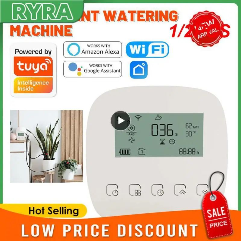 

1/2PCS WiFi Tuya Smart Watering Machine Automatic Micro-drip Irrigation System Plants Controller System Irrigation Tool Alexa