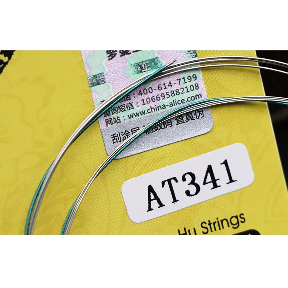 5 Sets Alice AT341 Banhu String High Carbon Steel Core Nickel Winding Bright Tone Dabanhu Strings