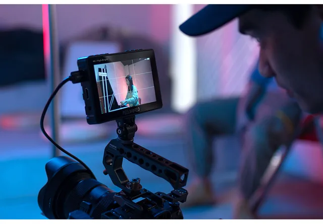 F5PROX Monitor Da Campo 5.5 Pollici 1600Nit - Monitor Esterno 4K Per Fotocamera Con Touchscreen - Foto 4