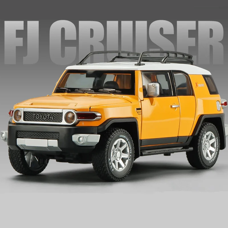 1:24 TOYOTA FJ Cruiser Alloy Car Model Diecast & Toy Metal Off