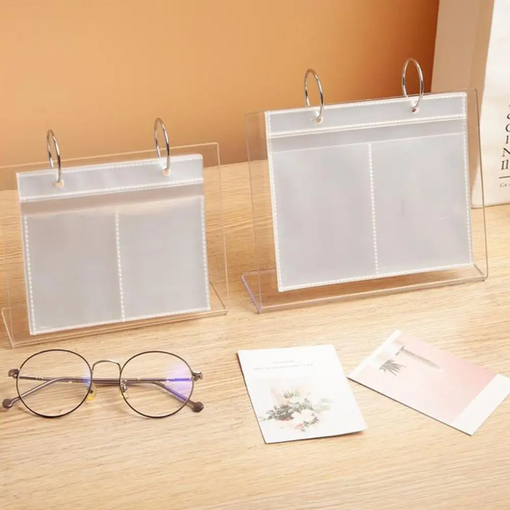 

Calendar Hoom Room Desk Decoration Collection Book Postcard Collect Photo Cards Holder Photo Cards Book Desktop Photo Album