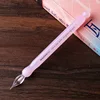 MAJOHN Sakura Snow Mini Short Glass Dip Pen Color Ink Hand Tent Expert Drawing Drawing Drawing Hook Line Flower Body English Pen 2