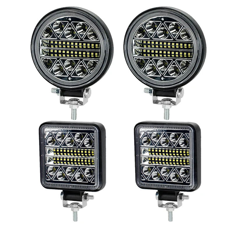 

4Inch LED Work Light Spot Off Road 102W IP67 LED Bar 4x4 Fog Lamps For Car Truck SUV 4WD Boat ATV Jeep Tractor Headlights 12V