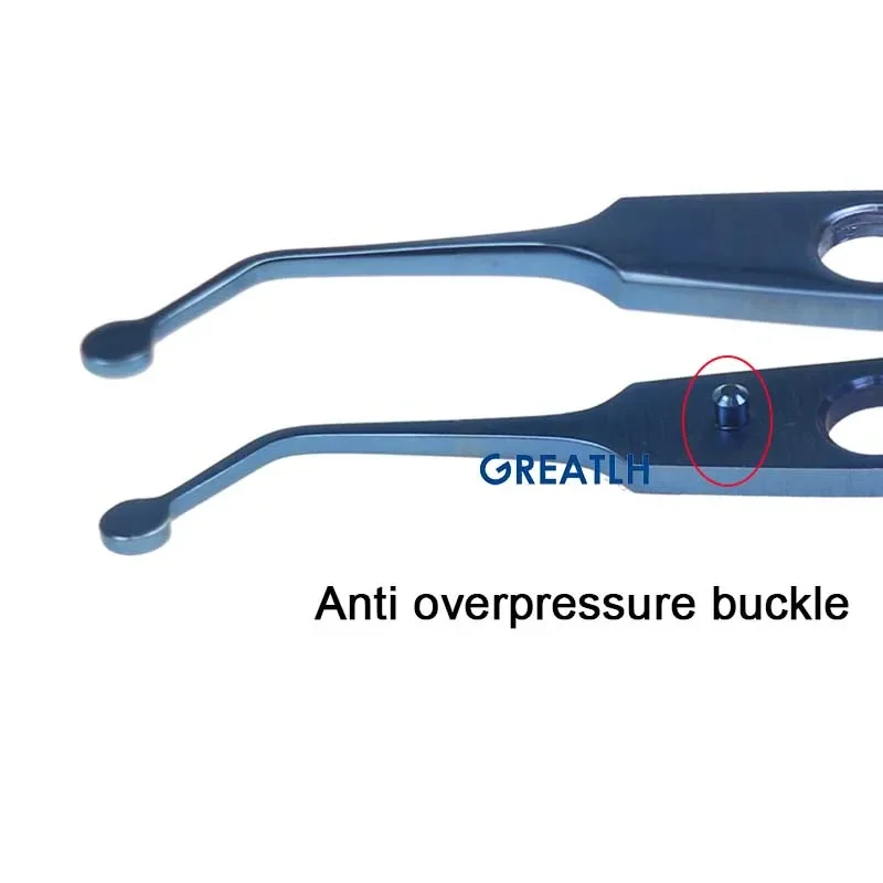Stainless Steel Titanium Alloy Massage Forceps Meibomian Gland Compressor Meibum Expressor Eyelid Tool Ophthalmic Instrument ophthalmic microsurgical scissors ophthalmic surgical instruments