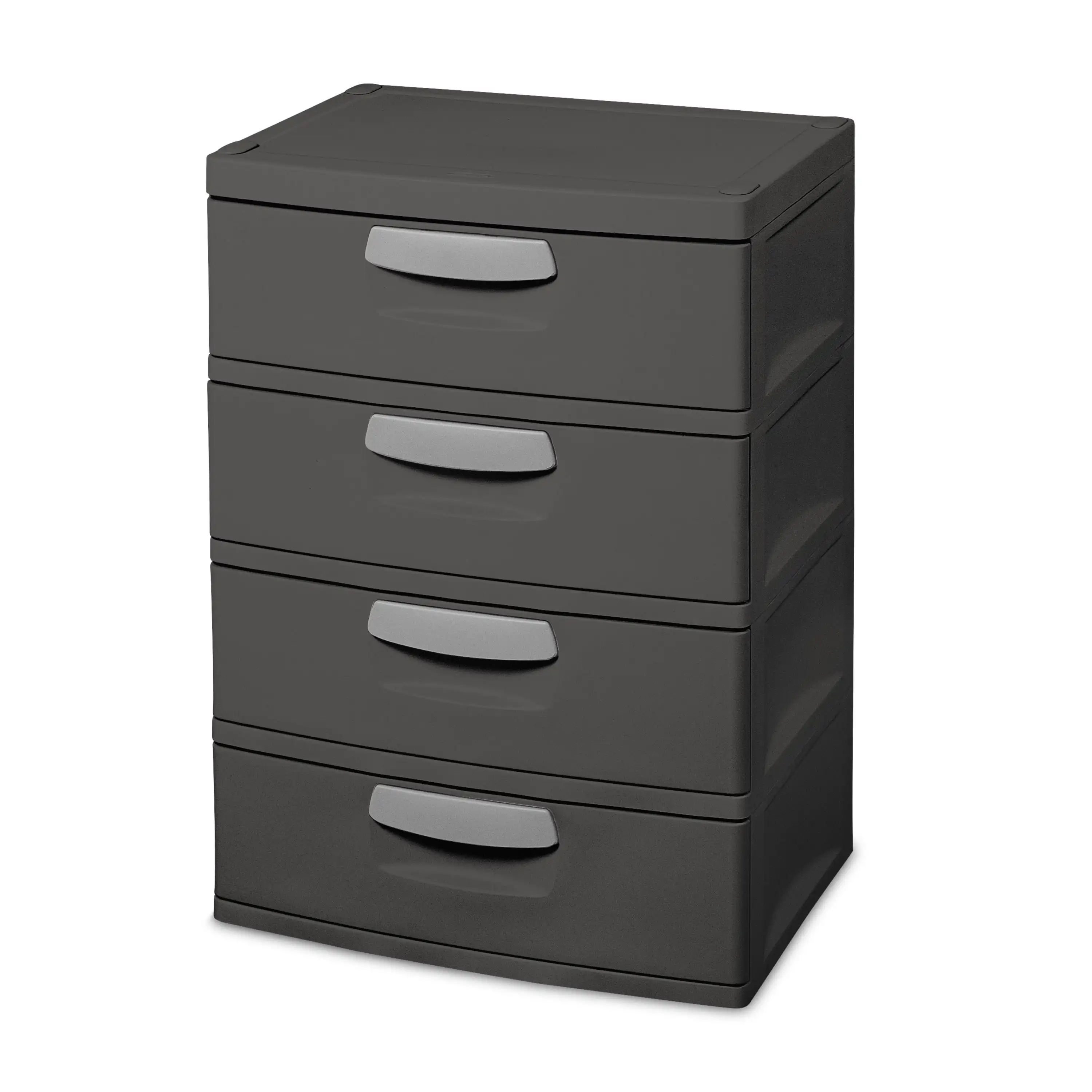 

Sterilite 4 Drawer Unit Flat Gray
