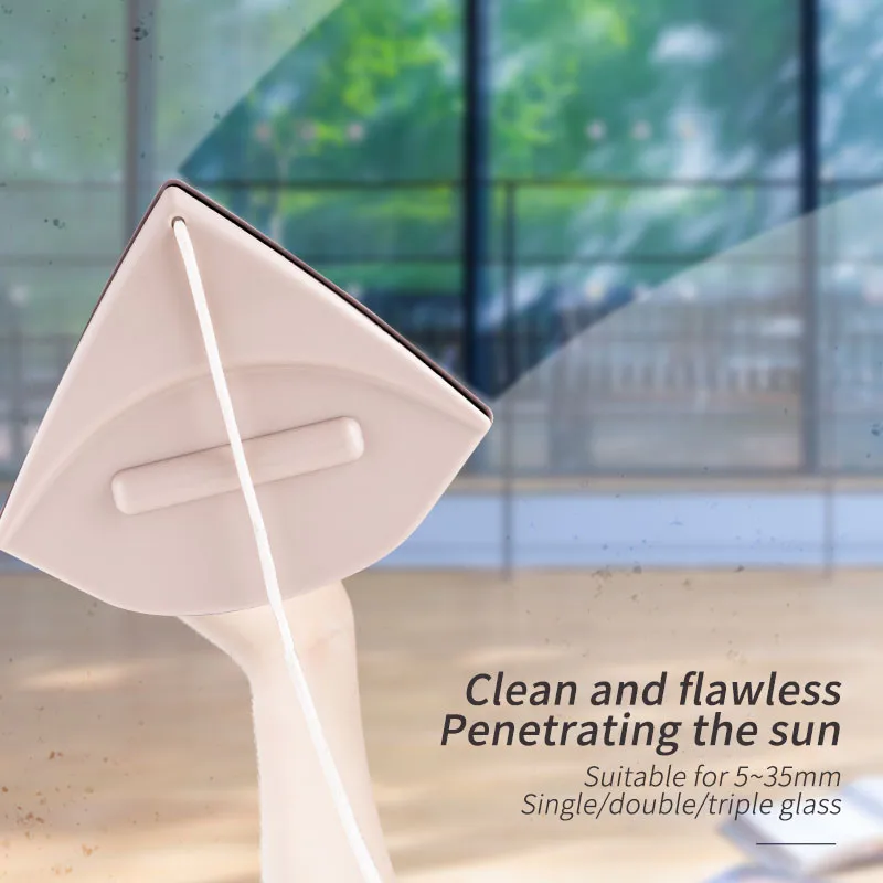 

Adjustable Window Glass Cleaner New Type of Strong Magnetic Window Glass Cleaning Brush Household Window Cleaning Tool