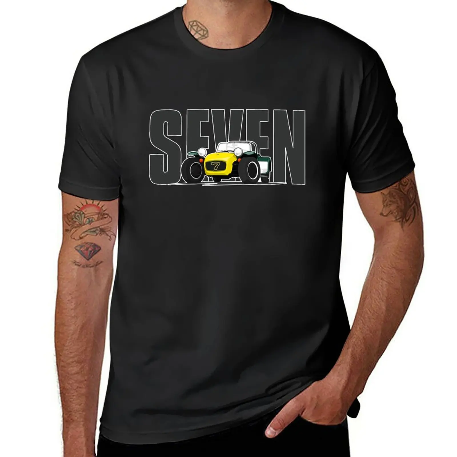 

THE LEGENDARY SEVEN T-Shirt sports fans tops customizeds mens graphic t-shirts