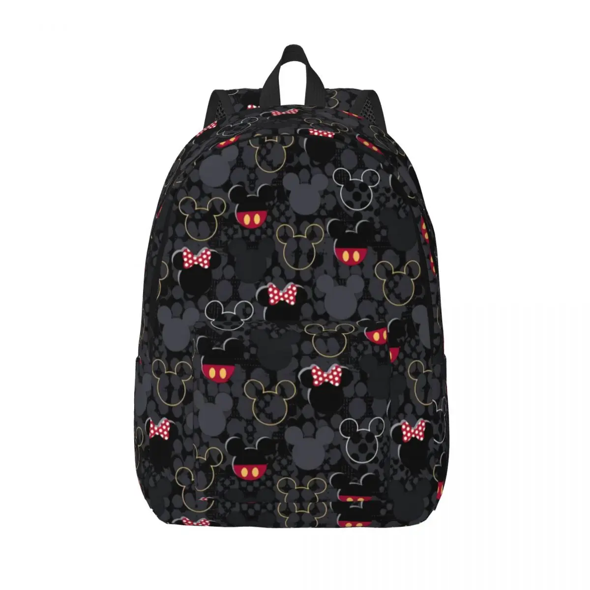 

Custom Disney Mickey Mouse Art Cartoon Laptop Backpack Men Women Fashion Bookbag for College School Students Bag