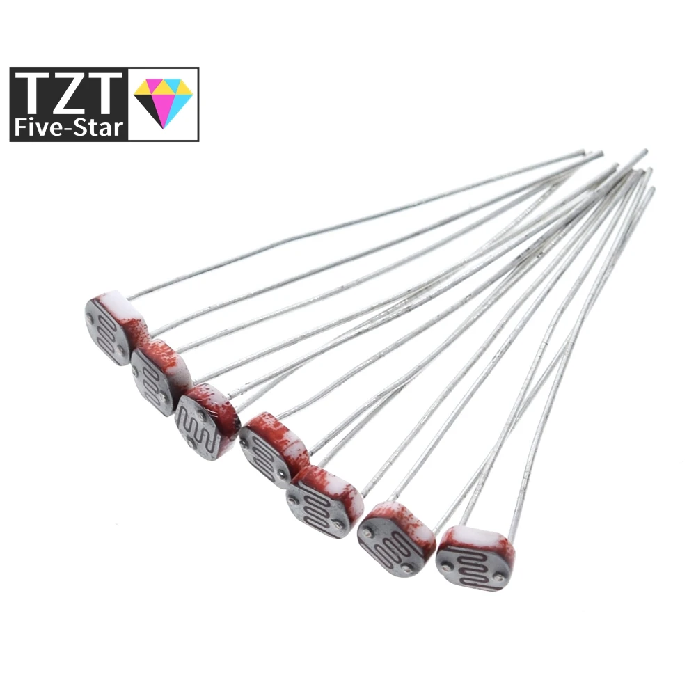 175 Stücke 7 Werte 5mm Fotowiderstand Optoresistor... - Grandado