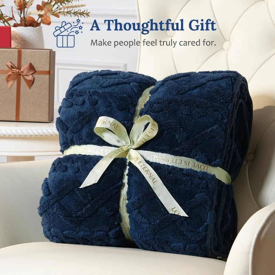 Sherpa Fleece Adult Weighted Blanket Ideal for Sleep and Relaxation 20 lbs DualSided Soft Fuzzy Heavy Blanket Perfect for Couch