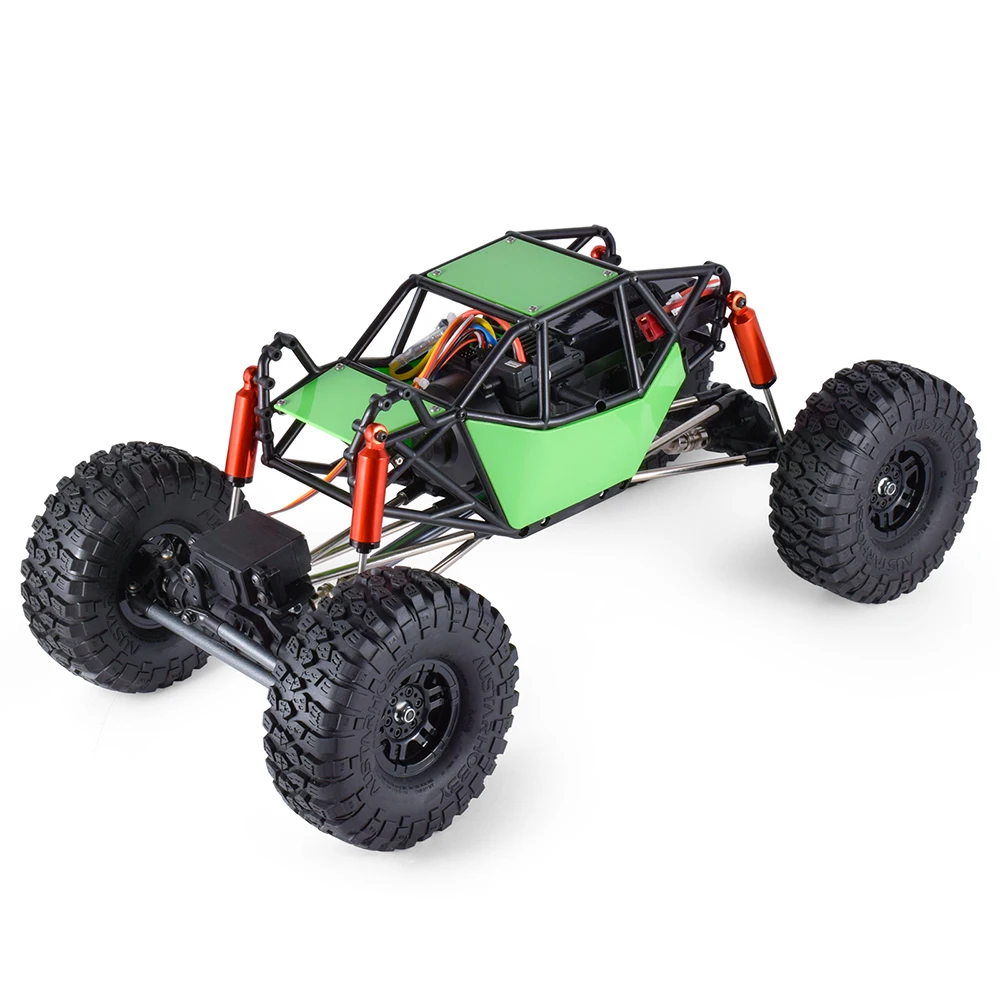 AUSTARHOBBY AX-8504 RC Car 1/10 4WD 2.4G Electric Crawler Climbing Frame Rock Buggy Chassis with Tube Roller Cage Truck Toys 4
