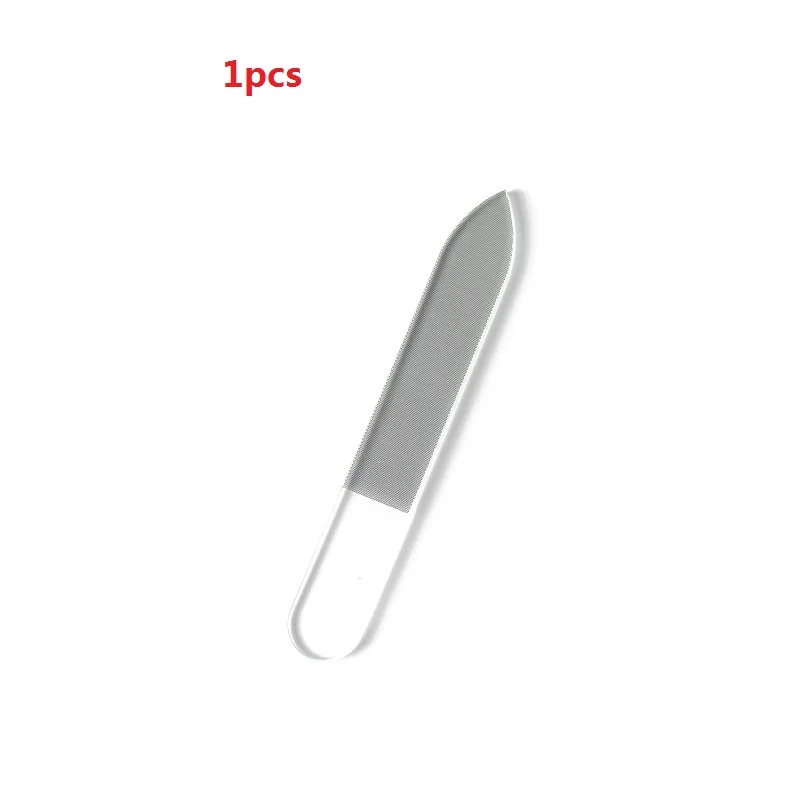 1/2 PCS Xiaomi Professional Nano Glass Nail File Transparent Sanding Polishing Grinding Nail Art Manicure 