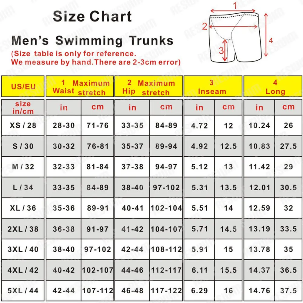 Summer Men's Swimming Shorts Jammers Swimsuit Printed Endurance Athletic Training Swim Trunks 2025 Racing Quick Dry Bathing Suit