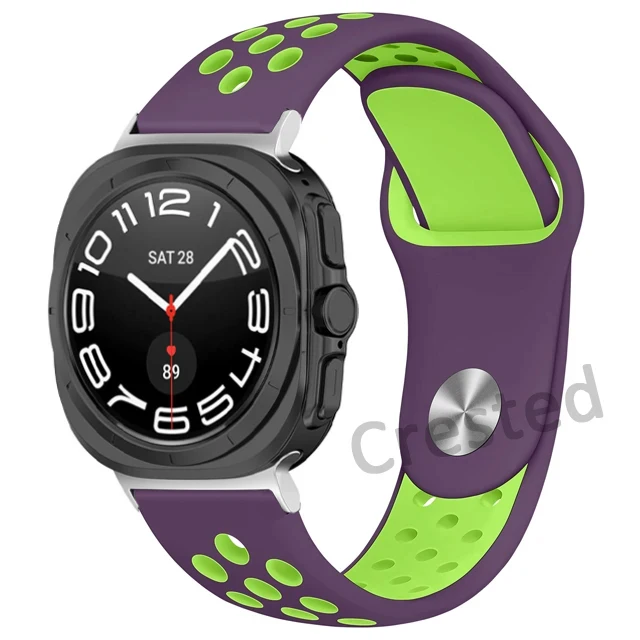 Breathable Silicone Sport Band for Smartwatch - 47mm Strap