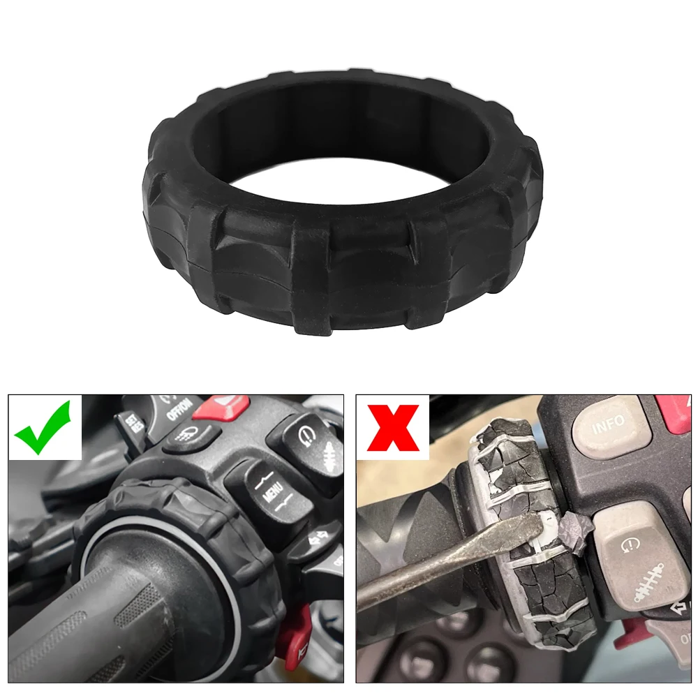 

Multi Controller protector Rubber Cover Handle For BMW R1250GS R1200GS R 1250GS 1200GS R1300GS S1000R F850GS LC ADV Adventure