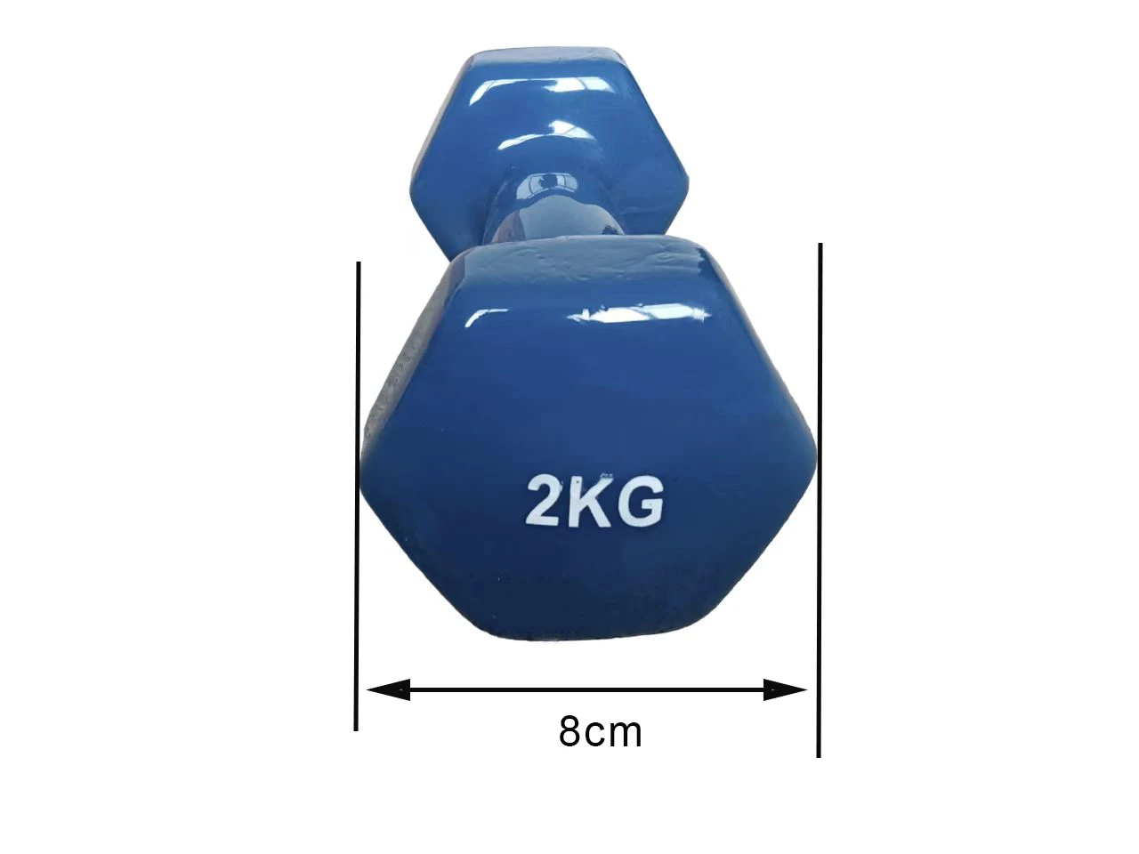 MDK 2KG dipped dumbbell
