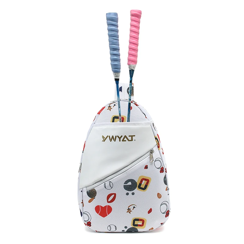 

2023 Tennis bag YWYAT Badminton Bag for 2 Rackets Youth Travel Sports Shoulder Bags Men Women Children Tennis Racquet Backpack