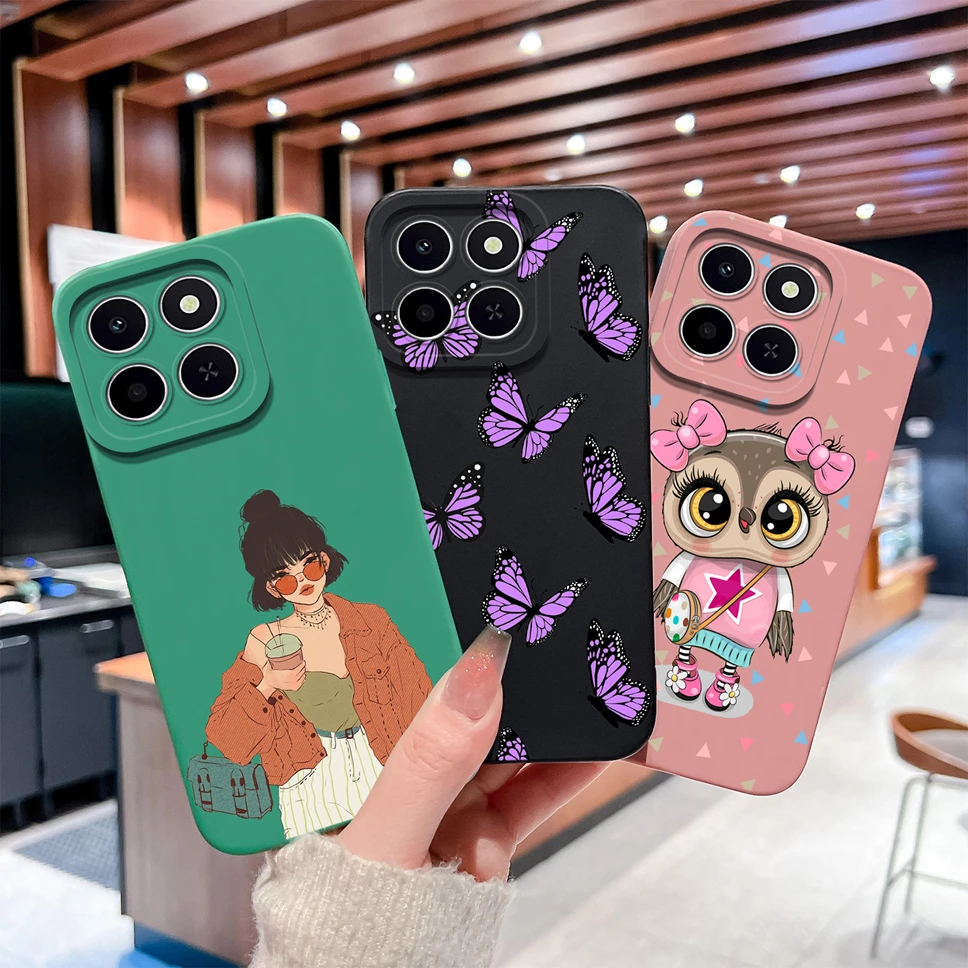 Cute Bear Shockproof Silicone Phone Case - Soft Bumper Shell