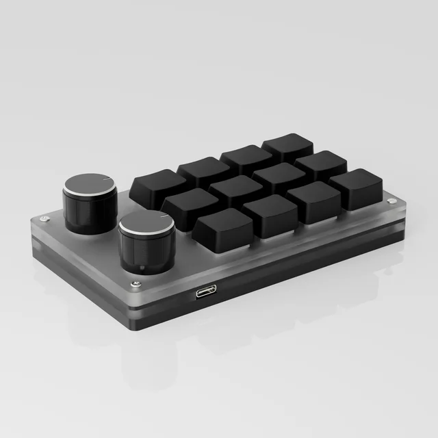 Vezeték Nélküli Testreszabott Billentyűzet Másolat És Beillesztés Minden Válassza A Makró Parancsikon Kulcsot Mini Forró Dugógéppel - Image 5