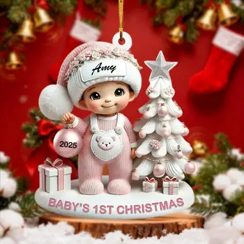 Baby’s First Christmas Ornament 1