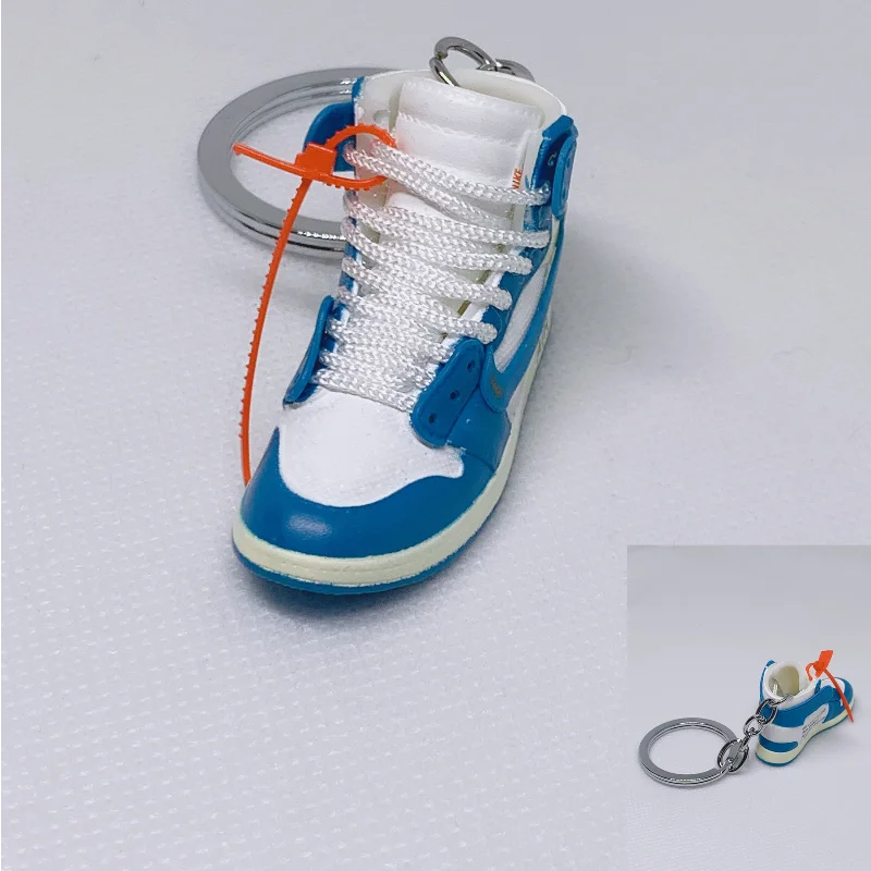 5CM Creative 3D Mini Winged Basketball Shoes Three-dimensional Model Keychain Sports Shoe Lovers Souvenir Keyring 2022 Year Gift best halloween costumes Cosplay Costumes
