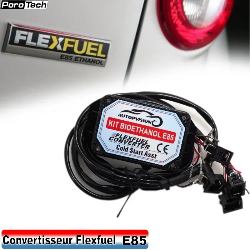 E85 4cyl bioethanol converter Auto conversion kit Flex Fuel ethanol  alternative with Cold Start Asst. biofuel e85, ethanol car