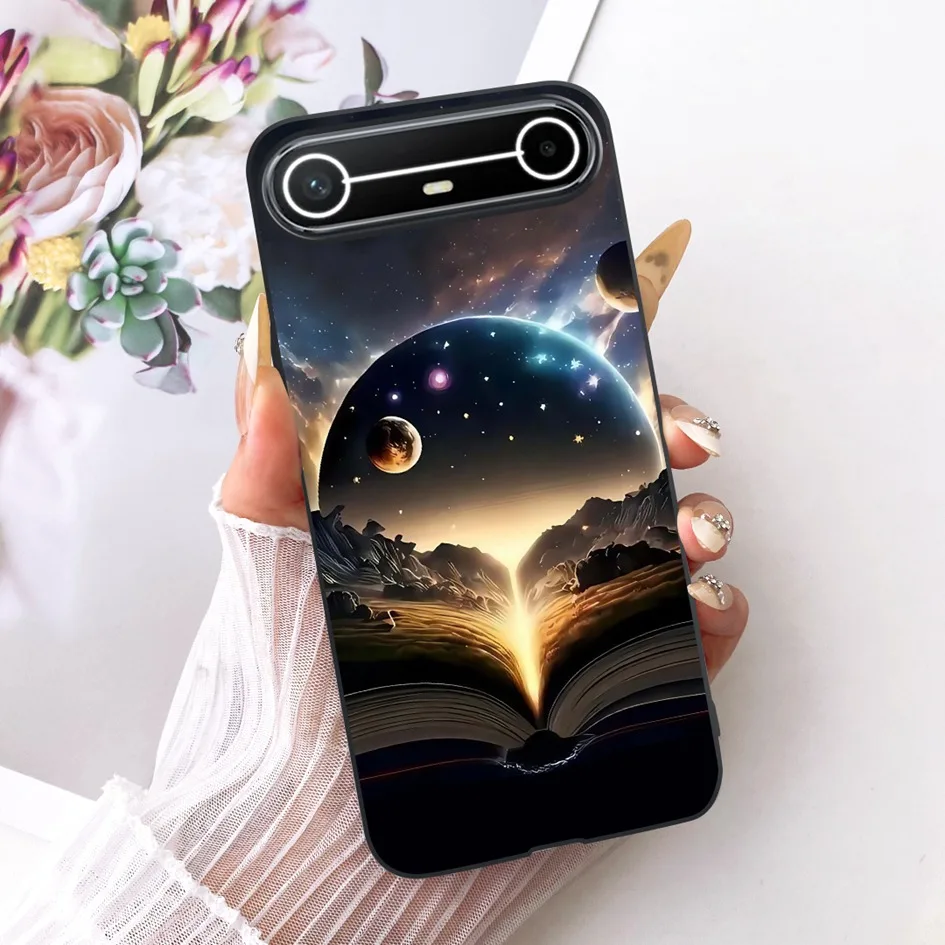 New Fashion Flower Bowknot Soft Silicone Protective Bumper Case - Slim Design