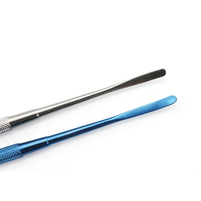 Titanium alloy stainless steel Freer periosteal elevator double-ended ophthalmic surgical instruments round handle veterinary surgical instruments ophthalmic microsurgical scissors ophthalmic surgical instruments