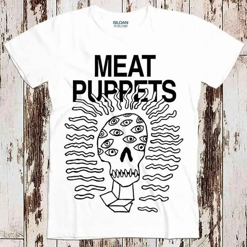 

Meat Puppets Rock Alternative Music Tee Top Unisex Ladies Vintage T shirt 8253