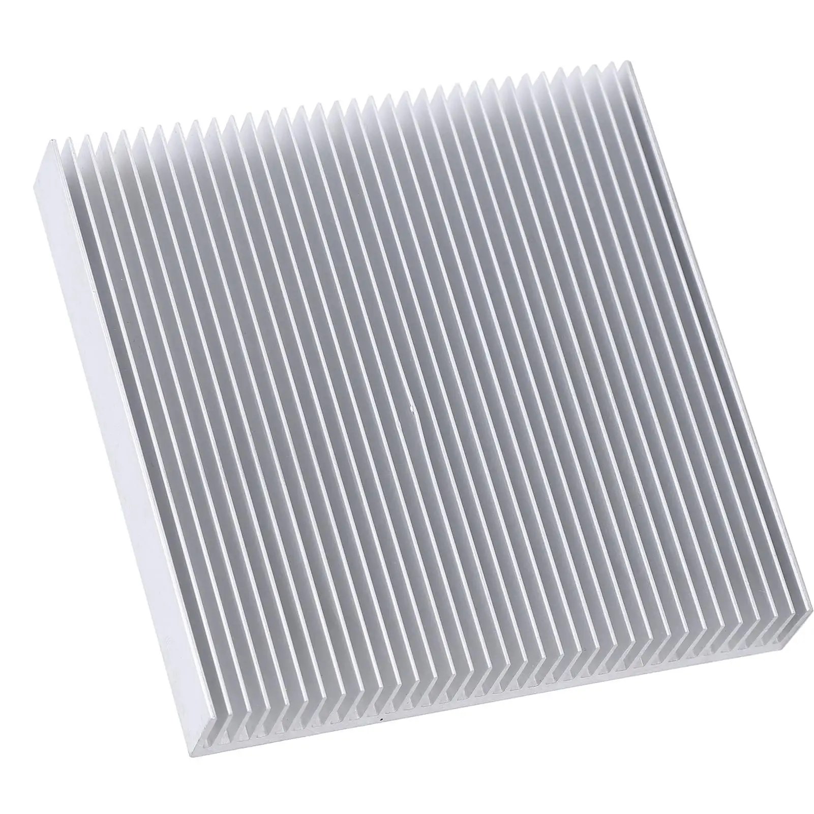 Aluminum Alloy Heat Sink for High-Power Cooling 90x90x15mm Heat Dissipation Parts 4Pcs