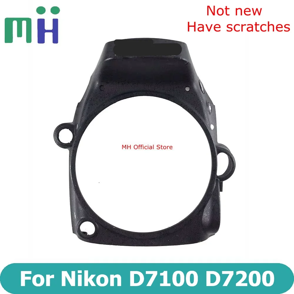 (Not NEW) For Nikon D7100 D7200 Front Cover Shell Case Base Camera Repair Part Replacement Unit
