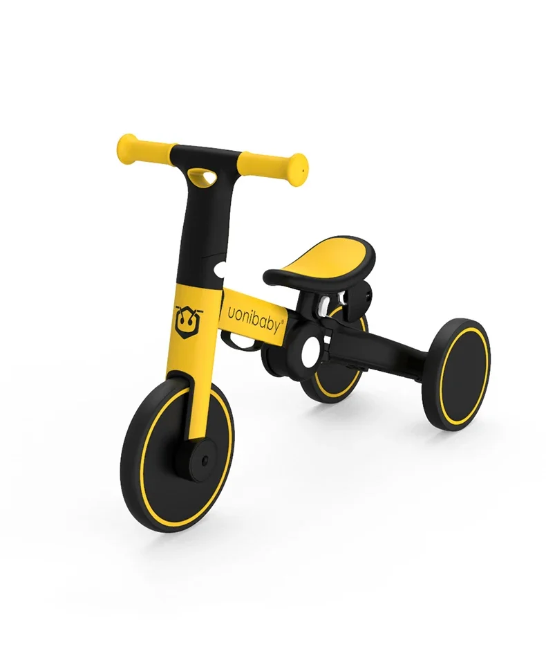 Uonibaby 5 En 1 Beb Cochecito Triciclo Nios Pedal De Triciclo Dos Bicicleta Ruedas Equilibrio Scooter