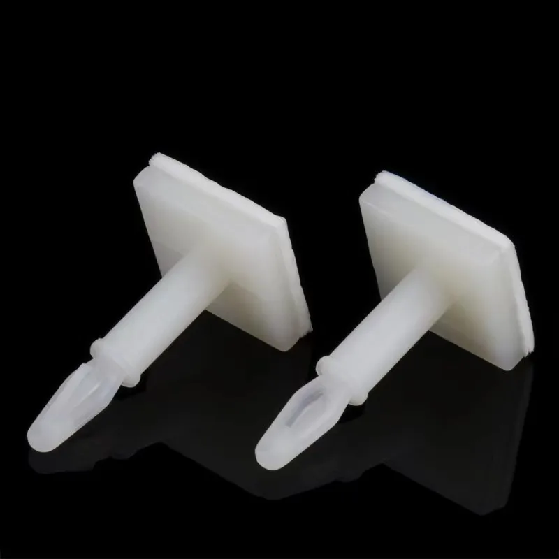 50pcs HC-5/6/8/9/11/13 Nylon Plastic stick on PCB Spacer Standoff 3mm ...