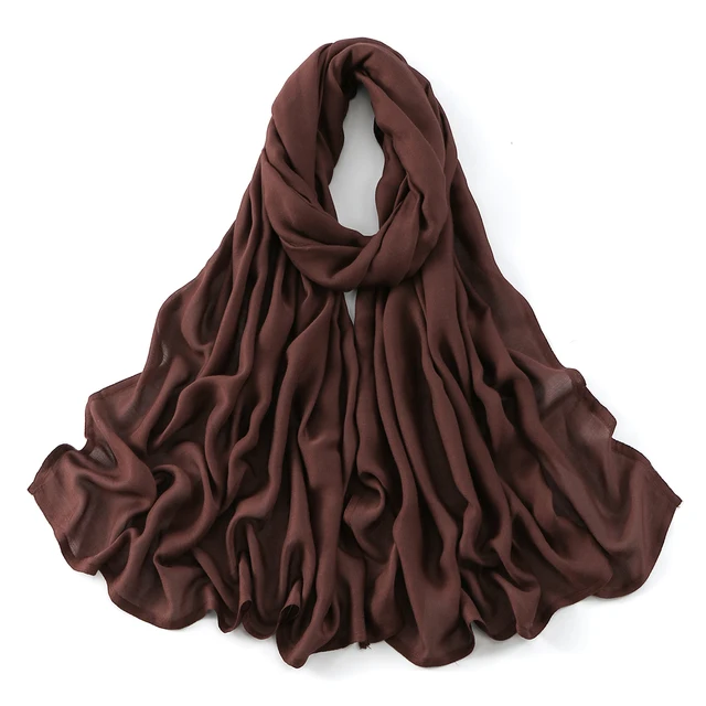 185*75 cm musulman Modal Hijab rayonne coton châles pour femmes mince plaine écharpe grande taille foulard islamique Turban bandeau