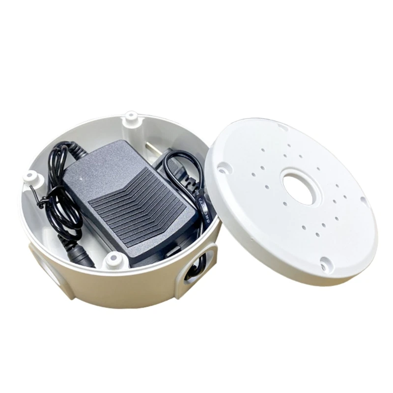 User friendly Plastic Waterproof Box Waterproof Junction Box for Security Camera Support CCTV Equipment Mount Fixation security camera box