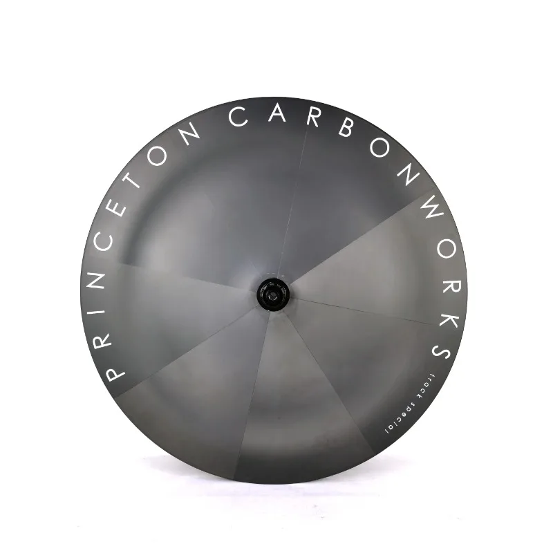 700C Princeton Carbon Fiber Wheelset 3spokes Disc Wheels TT