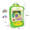 Claw Machine with Lights Sound Grabber Prize Dispenser Toys Mini Vending Machine 6