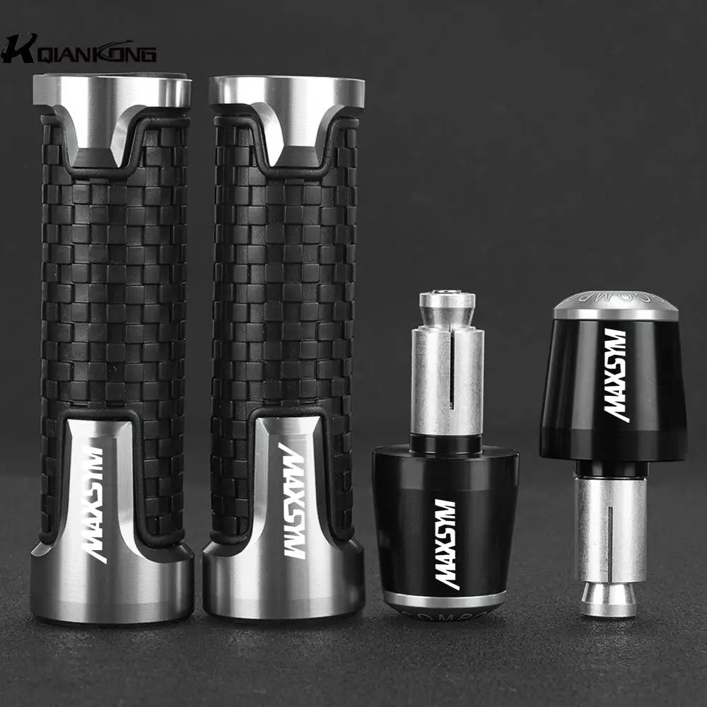 

FOR KYMCO K-XCT 125 300 XCITING 250/300/400 Downtown 125/200/300/350 Motorcycle CNC 22MM Handlebar Grips Handle Bar Cap End Plug
