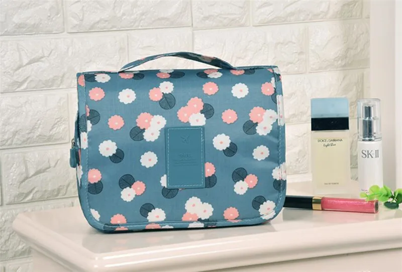 Nylon Hook Up Cosmetic Bag Women Travel Toiletries Storage Bag High Quality Waterproof Makeup Pouch Ladies Make-up Beauty Bag Nylon Hook Up Cosmetic Bag Women Travel Toiletries Storage Bag High Quality Waterproof Makeup Pouch Ladies Make-up Beauty Bag