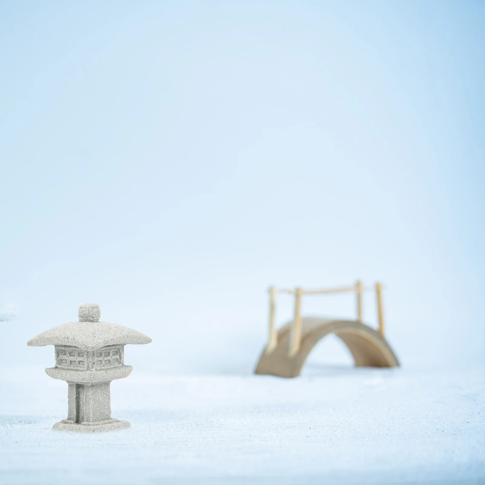 

4 Pcs Mini Pagoda Model Miniature Scene Bonsai Adorn Tiny Sand Table Pavilion House Accessory Decorate