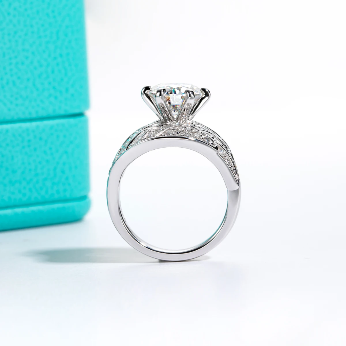 Engagement Ring Angel Wing