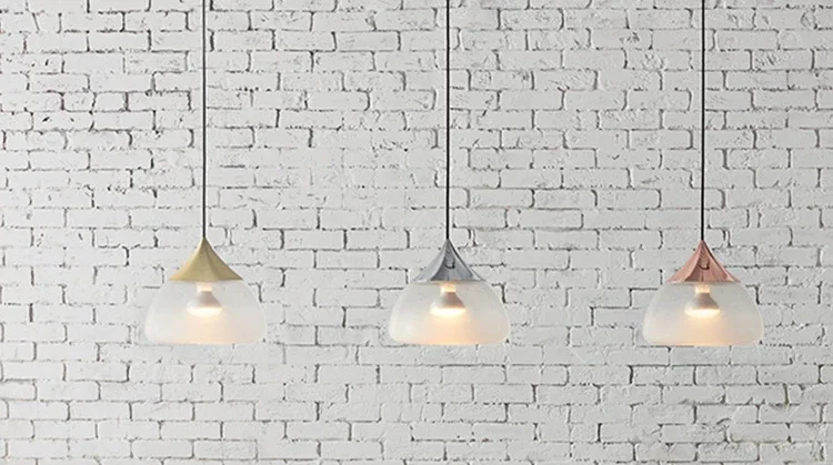 Water Drop Iron&Glass Pendant Lights Post Modern Hanglamp Led Hanging Lamp Living Room Bedroom Restaurant Kitchen Home Lighting