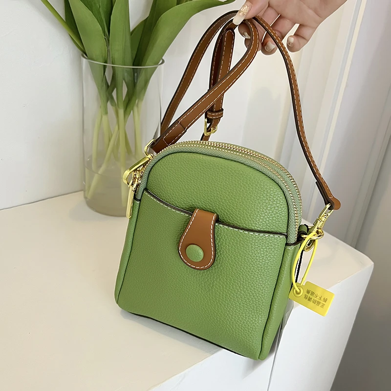 Handbags Genuine Leather Small Genuine Cow Leather Bag Small 2023