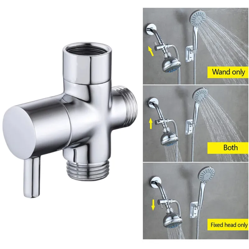 SolidBrass3WaySwitchFaucet12ValveAdapterShowerDiverterValveShowerTapConnector.jpg