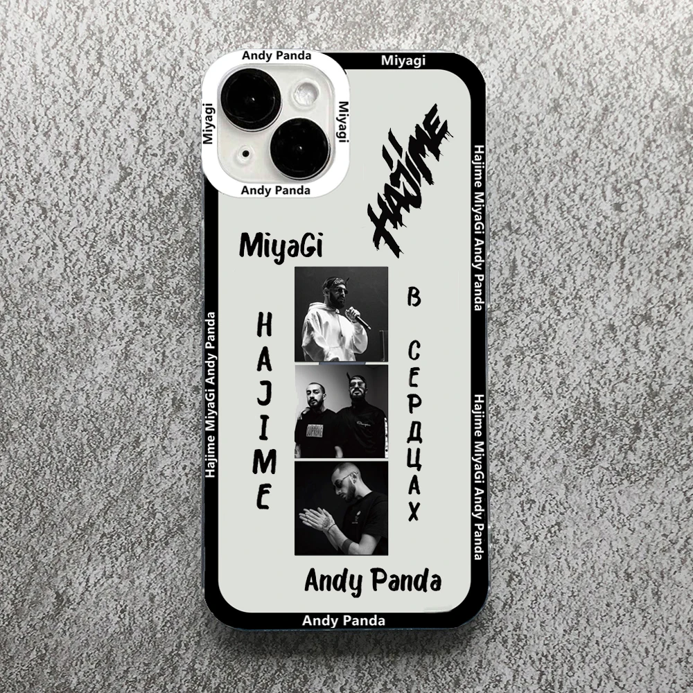 Hajime MiyaGi Andy Panda Transparent Phone Case Cover