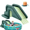 Swimming Pool Inflatable Slide Inflatable Pool Slide Children Family Outdoor Party Folding Swimming Pool Slides For Kids Babies 1