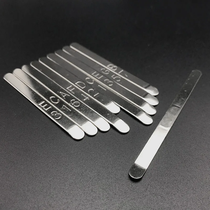 12Set 10 Key Kalimba Mbira DIY Steel Keys Thumb Piano Keyboard Music Replacement Parts Accessories