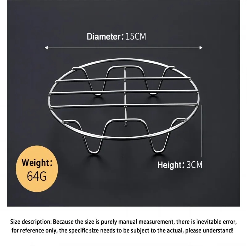 Steamer Rack Stainless Steel Steamer Rack Household Kitchen Multi-functional Steam Tray Steamed Bun