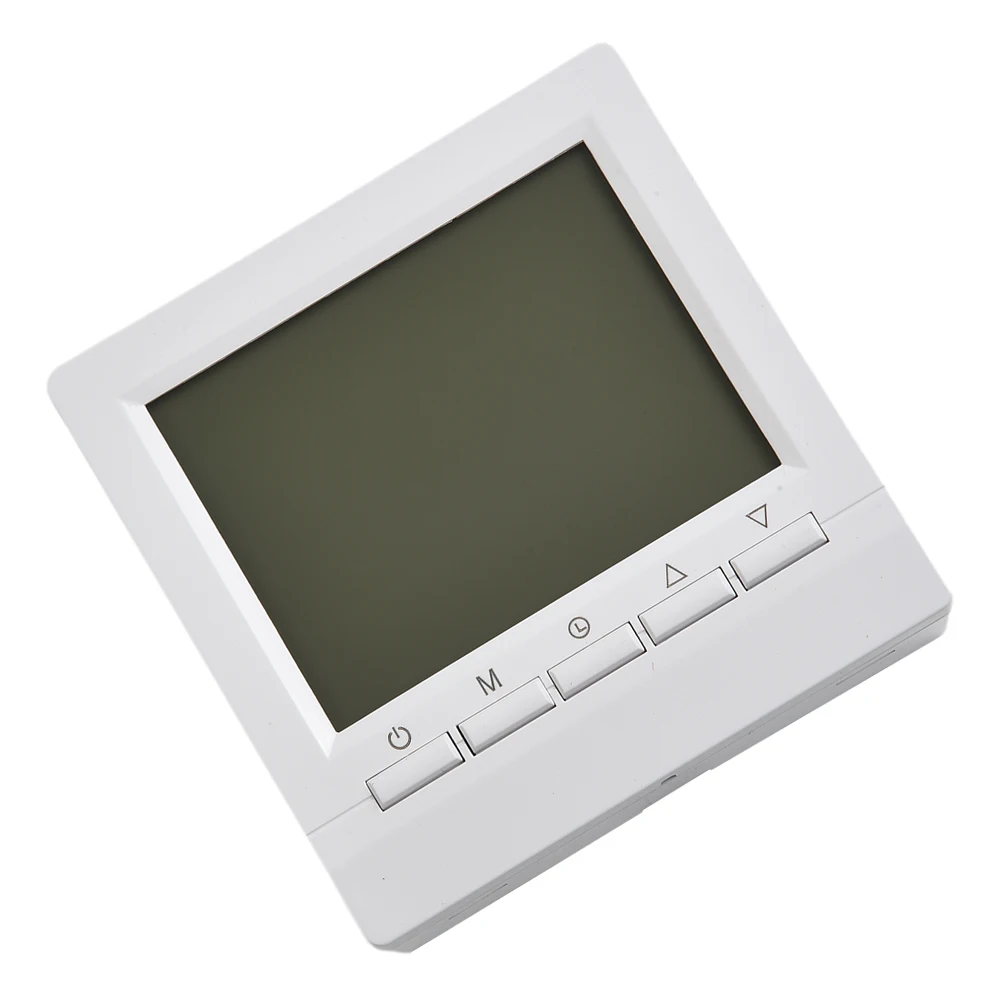 

Blue Backlight Room Thermostat Controller Room Heating Room Temperature Smart Temperature Controller Wall Mount Wired