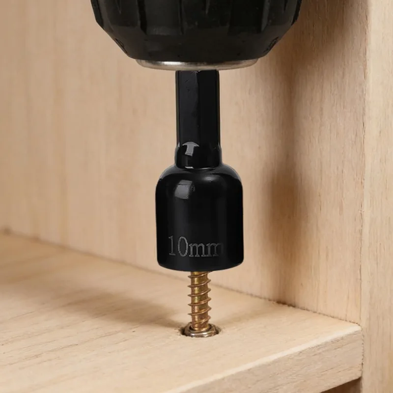 Magnetic Hex Socket Nut Driver Set with Electric Impact Compatibility